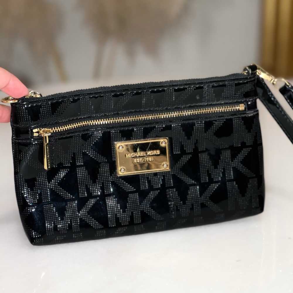 Michael Kors Original Black Clutch